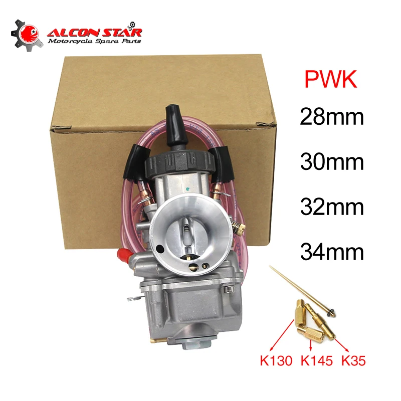 Alconstar-PWK Keihin мотоцикл Карбюратор Carb с силовой струей 28 30 32 34 мм для Honda KTM 125-250cc ATV UTV Грязь велосипед ямы гонки