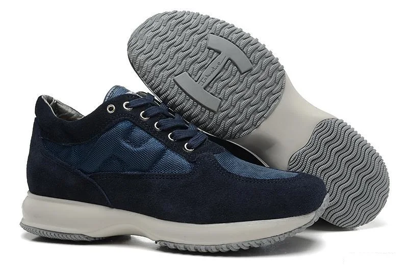 Hogan Scarpe/Лидирующий бренд; роскошные мужские кроссовки из натуральной кожи; мужская повседневная обувь из дышащего сетчатого материала; удобная прогулочная обувь