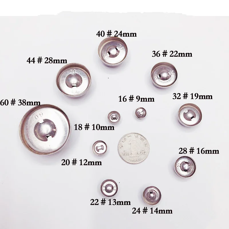 Satin Cloth Buttons 500set Fabric Cloth Covered Button Component DIY Handmade Craft