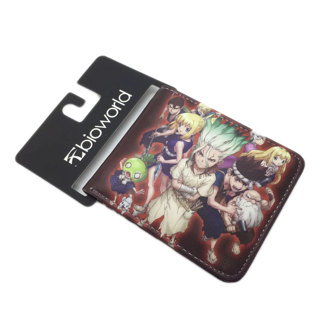 アニメdr Stoneメンズ女性財布コイン財布漫画ユニセックス財布id クレジットカードホルダー Wallets Aliexpress