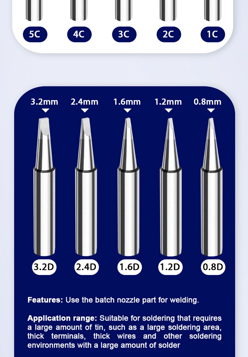 stainless steel welding wire 10PCS Solder Tips 936 Soldering Station Lead-free Soldering Iron Tips 900M Serise Sting Welding Tools 1.3K 1.8K 1.2D 1C B I huntsman welding helmet