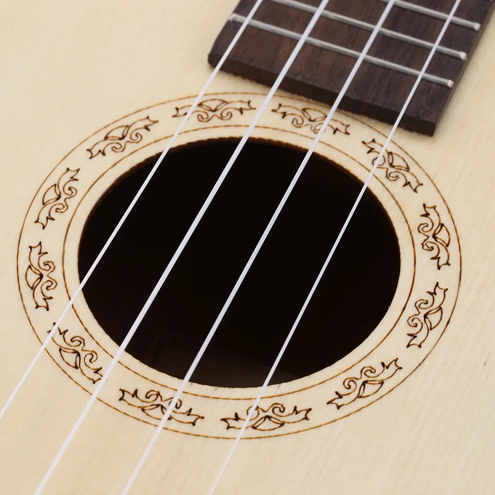 Ammoon 2" ель Sapele Ukulele розовое дерево гриф 4 струны музыкальный инструмент подарок на год
