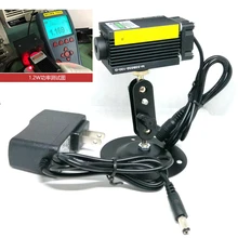 Module de points Laser rouge Orange focalisable 635nm 1200mw, Diodes 12V support de localisateur de puissance