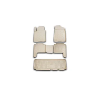 

Floor mats for Nissan Patrol 2010, 5 pcs free shipping (beige)