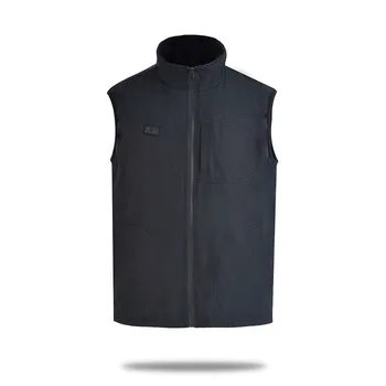 

Electric Heating Double Control Vest Anti-Cold Warm Vest Unisex Outdoor Heating Stand Collar Vest