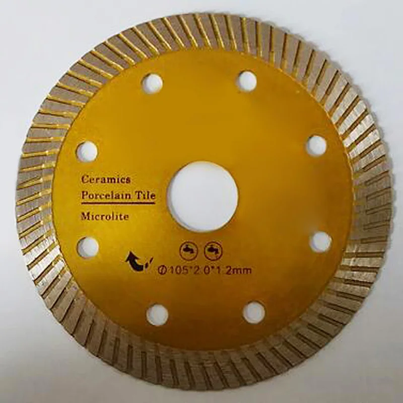 1 шт. 105 мм 72 т алмазные фарфоровые пильные диски Горячие СПЕЧЕННЫЕ АЛМАЗНЫЙ круглый диск для резки фарфоровой плитки бетона
