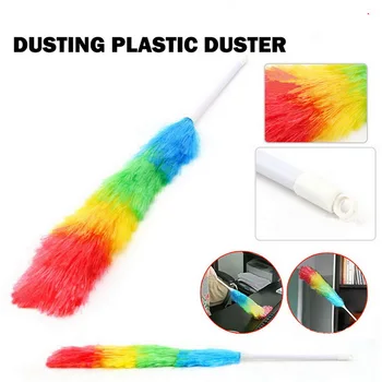 

New Cleaning Duster Soft Microfiber Dust Cleaner Handle Feather Static Anti Magic Household Cleaning Tools