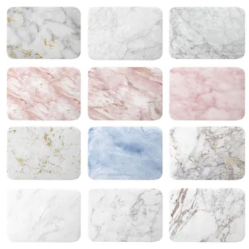 

40x60cm Bath Mat Nordic Style Gold Marble Texture Welcome Floor Mats Anti-slip Outdoor Rugs Flannel Front Door Mats