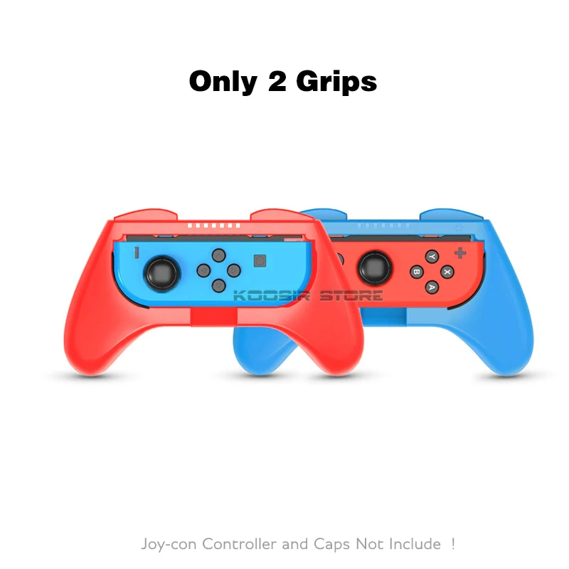 Nintend Switch Accessories Set Joycon Racing Steering Wheel Handle Grips Nintendoswitch Joy con Caps for Nintendo Switch Gamepad