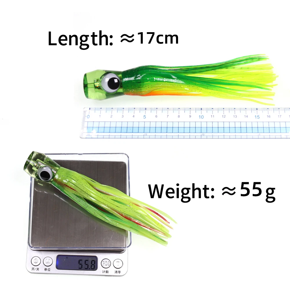 Make Your Own Squidbionic Squid Lure 55g - Versatile Trolling Bait For All  Fishing Environments