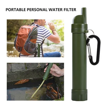 Outdoor Water Purifier Camping Hiking Emergency Life Survival Portable Purifier Water Filter 4