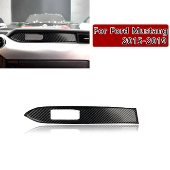 

Carbon Fiber Panel Cover Trim Interior For Ford Mustang 2015-2019 High quality