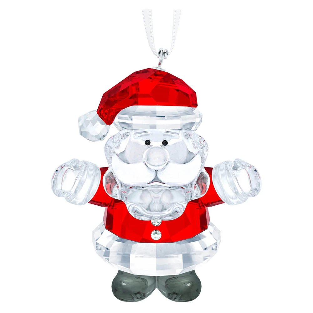 

MINA BEAR 2019 Original Santa Claus ornaments Home and car Pendant Crystal car interior decoration Female Blessing gift 5286070