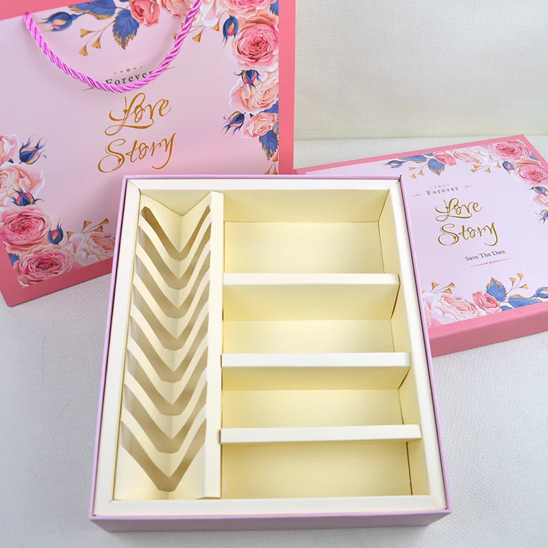 

Hand Gift Box Festive Festive Gift Box Candy Box Valentine's Day Christmas Wedding Party New Year Birthday Party Gift Boxes Bags