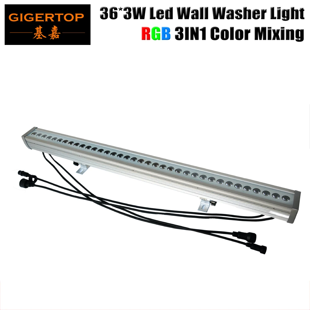 Tiptop Led Bar Light 36 X 3w 3in1 Led Wall Washer Light,ip65 Outdoor Led Bar Washer Light Dmx