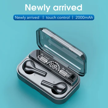 

Hangrui TWS Wireless bluetooth earphone touch control headphones Waterproof headset original Stereo Earbuds наушники earphones