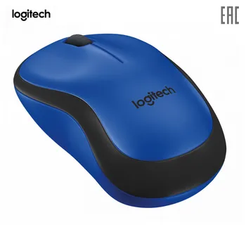 

Mouse Logitech 910-004879 Computer Peripherals wireless gaming mice mouses for a laptop PC M220 Silent Blue 1000dpi 2.4 GHz USB