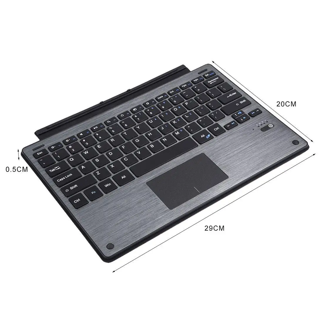 Чехол с клавиатурой Bluetooth для microsoft Surface Pro 3 4 5, ультра тонкая беспроводная клавиатура, черный держатель, чехол-подставка