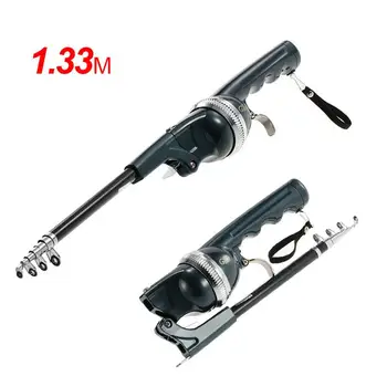 

Outdoor Telescopic Folding Rod Folding Pole Mini Mini Fishing Fishing Accessories