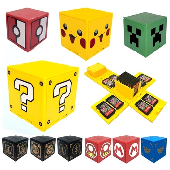 

16 in 1 Nintend Switch Folding Game Card Case Portable Cubic Pattern Cards Box for Nintendo Switch Nintendoswitch Accessories