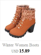 Женские ботинки; сезон осень-зима; женские зимние ботинки; зимние короткие ботильоны; водонепроницаемая обувь; Теплая обувь; обувь для мам