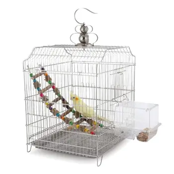 

Square Bird Feeder Acrylic Birdhouse Hanging Bird Feeder Window Bird Watching