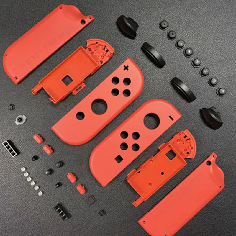 1 Set Diy Nintendo Switch Gamepad ABS Retrofit Replacement Housing Colorful Caps Joypad Cover Switch Joystick Replacement Shell 