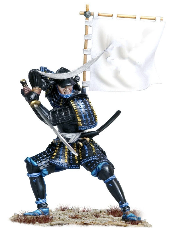 HUANLEGOU Figurines Ornament 1//24 Scale Armor Samurai Miniatures Unpainted Diy Assembling Static 75Mm Male Ancient Warrior Figure Resin Model Kits