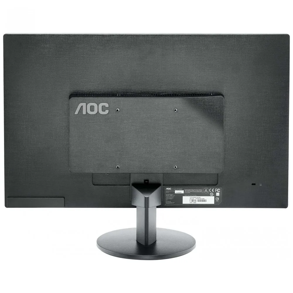 Монитор AOC E2270SWHN LCD 21,5'' [16:9] 1920х1080 TN, nonGLARE, 200cd/m2, H90°/V65°, 20М:1, 5ms, VGA, HDMI, Tilt, 3Y, Black