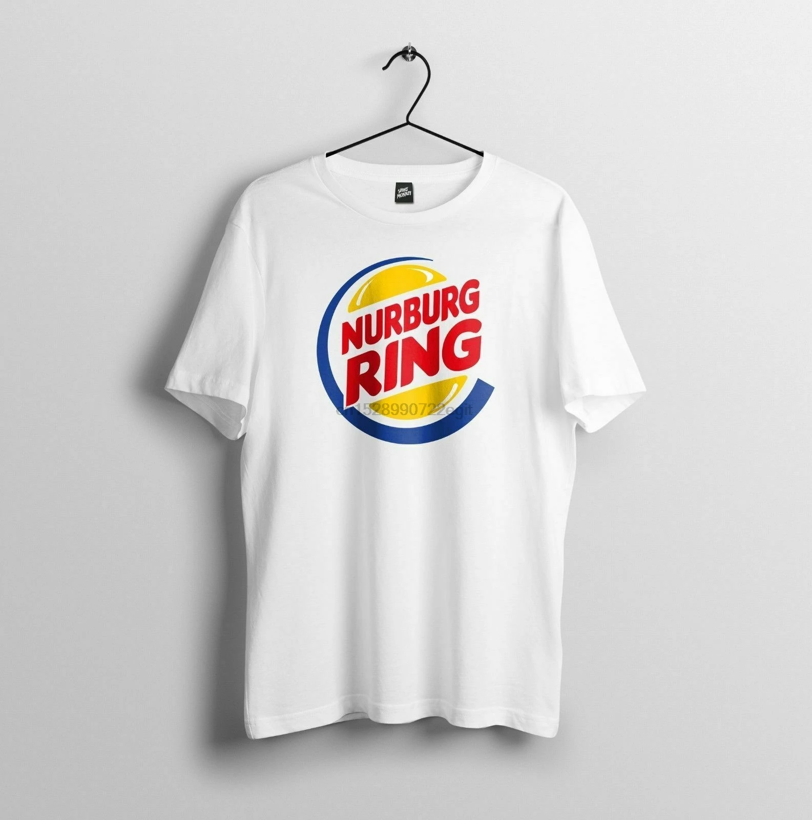 

NEW NURBURGRING - FUNNY BURGER KING PARODY RACING TRACK - USA SIZE T-SHIRT EN1