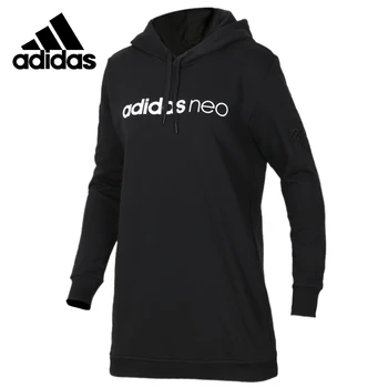 

Original Adidas W OS EMBRD HDY Womens Long Sleeves T-shirt Polyester Sweatshirt DM4298