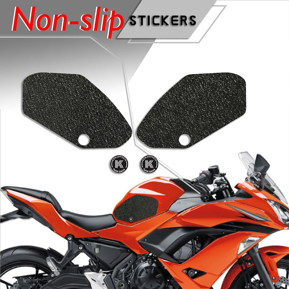 

ADESIVI 3D Sticker Decal Emblem Protector Tank Pad Tank grip For KAWASAKI 17-18 NINJA 650 ABS 17-18 NINJA 650 ABS KRT EDITION