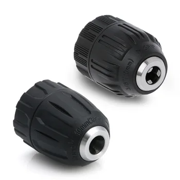

Drill Chucks 0.8-10MM Capacity Mount Keyless With 3/8-24UNF Thread Drill Chuck Hand Tool