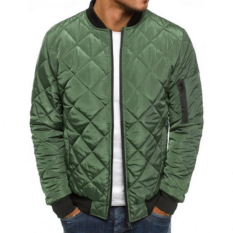Новая мода Для мужчин куртка и пальто легкий ветрозащитный Теплый складывающаяся куртка плотный теплый Для мужчин легкие куртки размера плюс 2XL