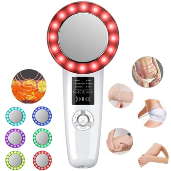 

Fat Burn Machine 6 in 1 Weight Loss EMS Infrared Multifunctional Body Shaping Massager Ultrasound Cavitation Therapy Massage