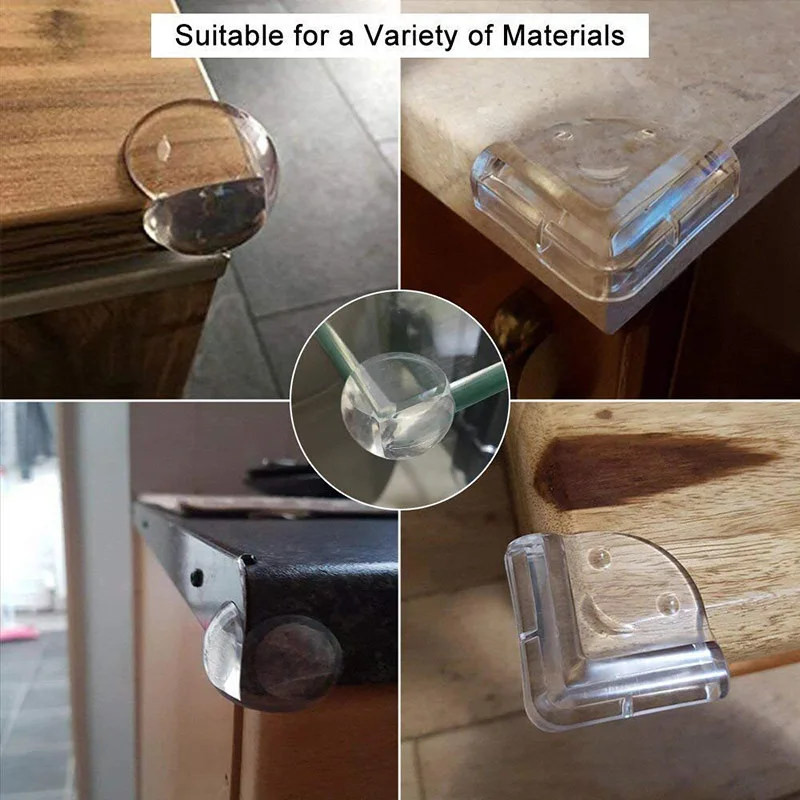 

Newly Safety Corner Protectors Guards Clear Protection For Home Furniture Table Child Kids