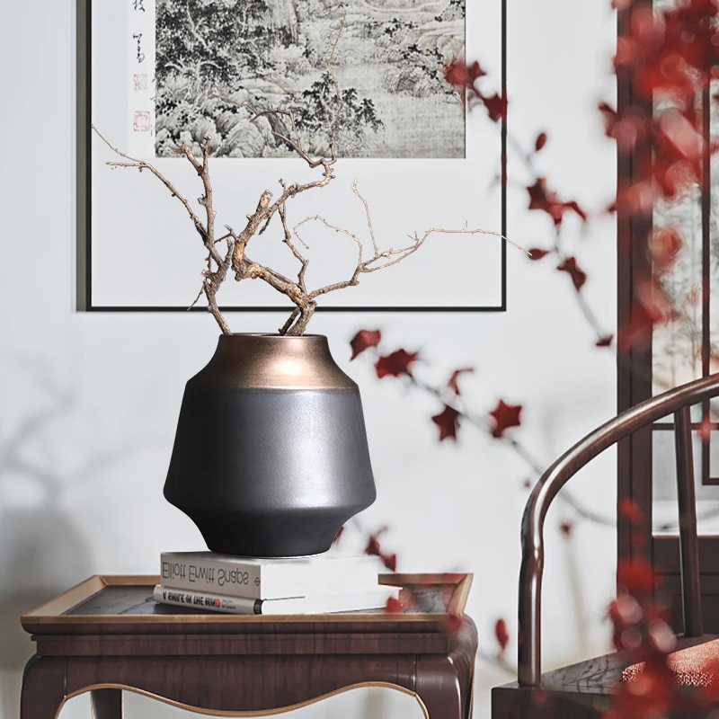 Classic Chinese Vase Modern Design Base for Plants Creative Simple Maceteros Decorativos Vases Decoration BD50HP | Дом и сад