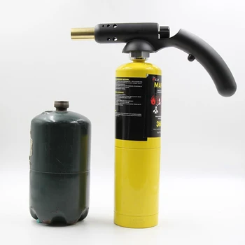 

Adjustable Gas Torch Flame control Workshop Tools Self Ignition Handle