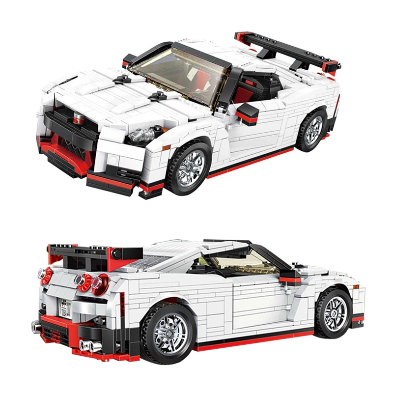 Пресс форма для King 13104 Творческий идея серии Nismo Nissan GTR R35 совместимый дизайн Moc 20518