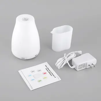 

2018 Essential Oil Cool Mist Humidifier Aroma Diffuser for Home Office Waterless Auto Shut-off 7 Color LED Lights Changing New