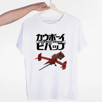 

Men's Cowboy Bebop Spike Spiegel Anime T-shirt O-Neck Short Sleeves Summer Casual Fashion Unisex Men and Women Tshirt