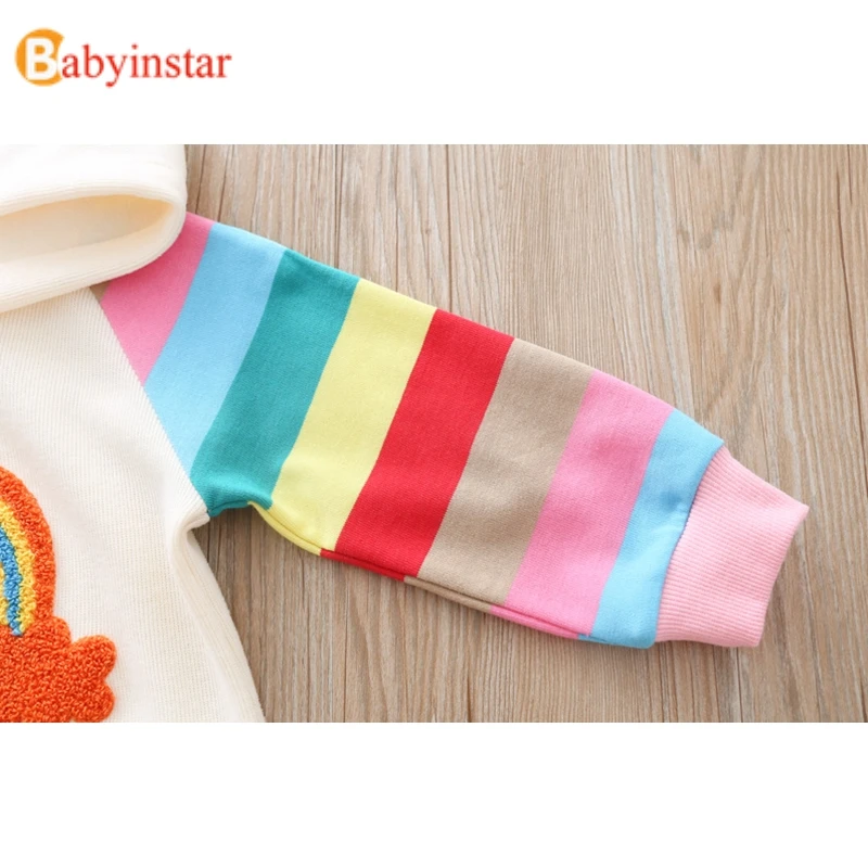 Babyinstar/Детские вечерние платья радужного цвета платье принцессы для девочек