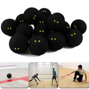

Squash Ball Two-Yellow Dots Low Speed Official Sports Balls Professional Player