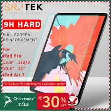 Для iPad Pro 12,9 закаленное стекло 1st 2nd 3rd для iPad Pro 10,5 11 Защитная пленка для iPad 12,9 стекло для iPad Air 3
