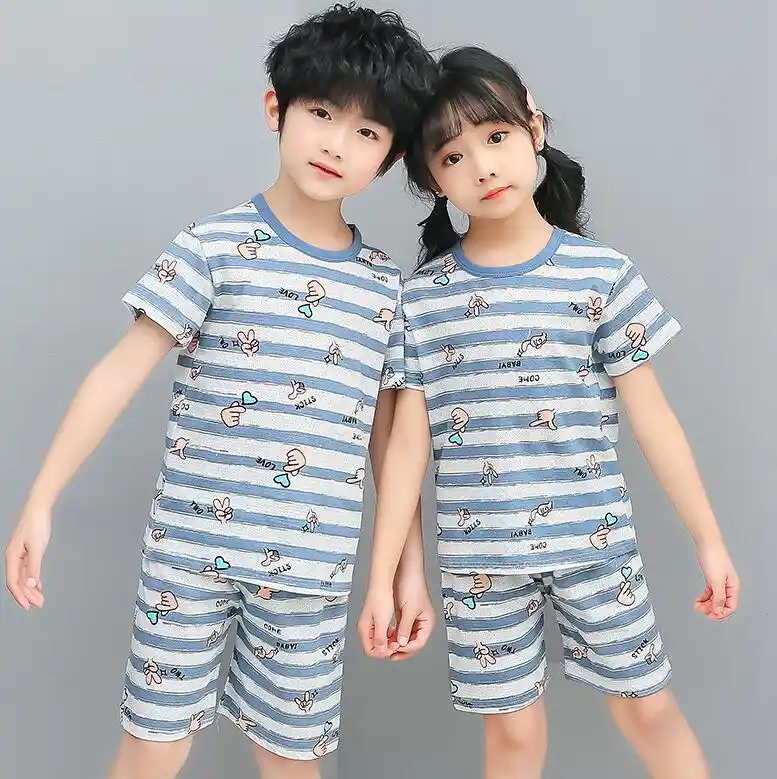 恐竜子供パジャマ夏パジャマスーツナイトウェア女の赤ちゃんの服動物漫画パジャマセット子供のパジャマホーム パジャマセット Aliexpress