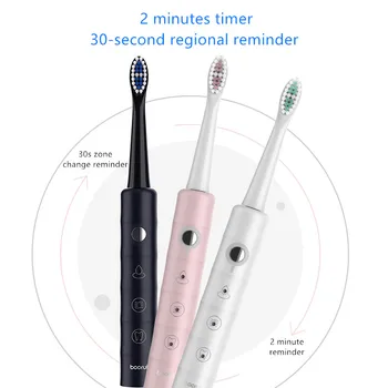 

Sonic Electric Toothbrush Cepillo Wax Automatic IPX7 Waterproof USB Rechargeable Tooth Brush Dental Oral Hygiene Clean Whiten