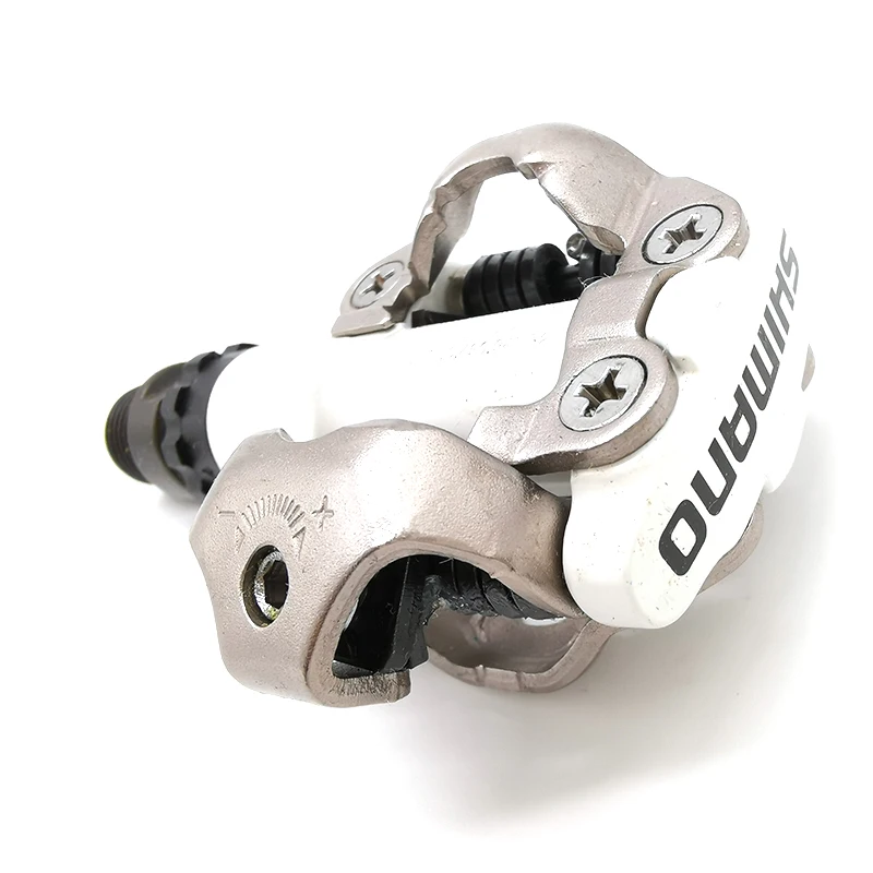 Shimano PD-M520 педали для горного велосипеда SPD Cr Mo Axle XC бесклипсовая самофиксирующаяся педаль с SM-SH51 шипами