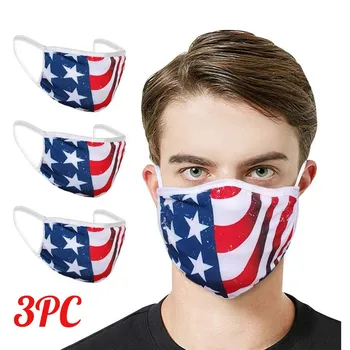 

Unisex Adult Dust-proof Ordinary Mask Anti-smog Dust-proof Windproof Mouth Mask Outdoor Washable Reusable Cloth Mask for face