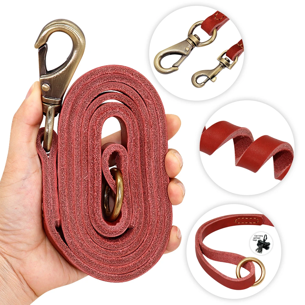 Title 8, Real Leather Dog Collar Leash Set Personalized ...