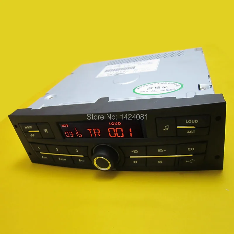 Car Radio 1din MP3 Player Car Audio for Peugeot 207 206 301 307